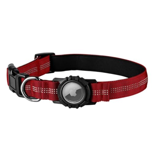 AirTag �Ή� �y�b�g�p�����h�~��� ���˖h�� ���L�p��� �����J�o�[�t���ی�P�[�X ���T�C�Y���F�W�J �i�ʒu���@�\�Ȃ��j (�{���h�[,L:48-60CM*2.5CM)