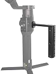 Acouto Poignée latérale Stabilizer Extension Rod Léger Porte poignée supérieure pour stabilisateur Ronin-S Gombal