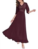 hochzeitskleider spitze langarm rückenfrei Spitzenkleid mit Pailletten: elegantes langes Abendkleid ist eine gute Wahl für Ihre Party. Die obere Hälfte des Kleides ist mit Spitze plus Pailletten Stoff, der Sie in der Menge glänzen lässt entworfen.