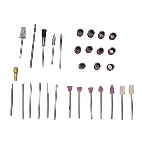 Hilda Rotary Tools Kit Electric Grinder Carving Pen Mini Cordless Drill 3.6V USB Rechargeable 30Pcs Accessories - Image 3