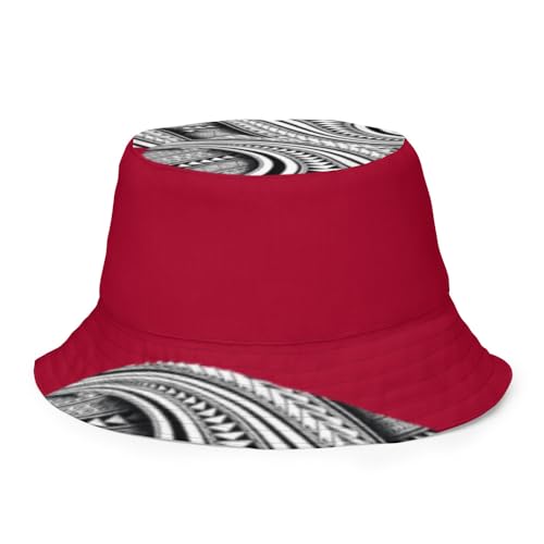 Bob réversible Tātau Kamaley de qualité supérieure aux finitions soignées - 4