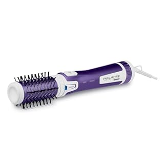 Rowenta CF9530 Brush Activ Volume&Shine Spazzola Rotante e Asciugante per Volume, 1000 W, per Capelli Corti e Lunghi, Styler con 2 Spazzole in Ceramica, Doppio Generatore di Ioni per Capelli Lucenti