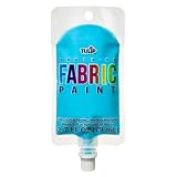 Tulip Brush-On Fabric Paint, Light Blue, Permanent Soft Fabric Paint for Clothing...