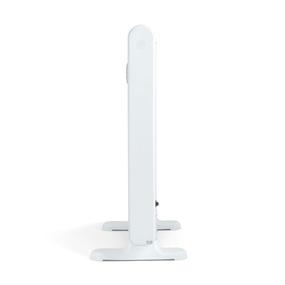 Orbegozo RRW 1500, Emisor térmico bajo consumo, 1500 W, 6 elementos reales, Aluminio, mando a distancia, WIFi, funcionamiento programable, control táctil, 3 modos control, color blanco