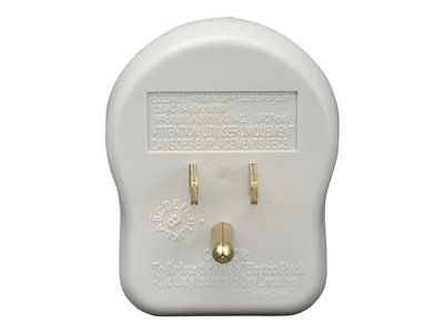 Tripp-Lite Spike Cube Series 1-Outlet Personal Surge Protector, Direct Plug-in, 600 J, 2 Diagnostic LEDs