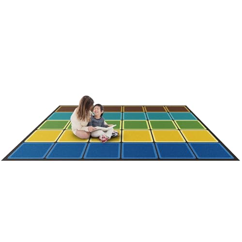 Tapete Joy Carpets Blocks Abound 7'8" x 10'9" miniatura 4
