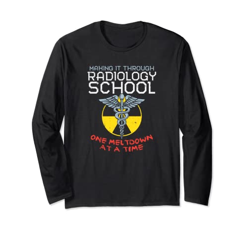 Funny Radiology School Meltdown Rad Tech Student Graphic Manga Larga