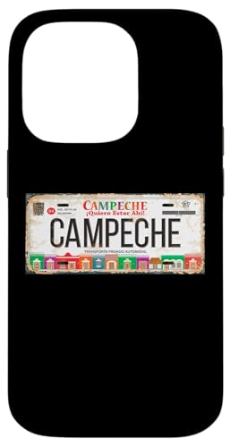 Campeche Mexico License Plate Mexican Travel Vacation Beach �X�}�z�P�[�X iPhone 14 Pro �p