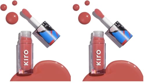Image of Kiro Afterglow Lip & Cheek Tint - Rose Apple, 5g | Hydrating, Buildable, Lightweight | Infused with Hyaluronic Acid, Crambe Seed Oil & Rosehip Oil | Natural Flush, Non-Patchy Finish (Pack of 2)
