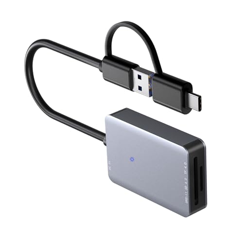 Lecteur de cartes UHS SD4.0 USB C adaptateur mémoire Mac PC