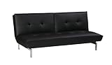 Dorel Home Products Belle Revolution Convertible Sleeper Futon, Black
