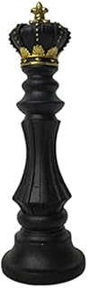 Qagazine Chess Room Decor Chess Pieces Simulated Chess Ornaments International Chess King Queen Knight Furnishing Articles Home Decoration Resin Chess Gift