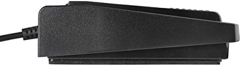ECS USB Foot Switch for Windows Media Player, Computer Foot Control Pedals, PC Play, Fast Forward, Rewind