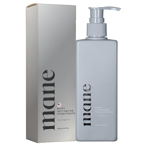 Mane Root Activator & Hair Growth Conditioner for Men (250ml) - Thickening Conditioner for Stronger Follicles, Healthy Roots & Scalp - Volumize, Full & Thicker Hair for Men