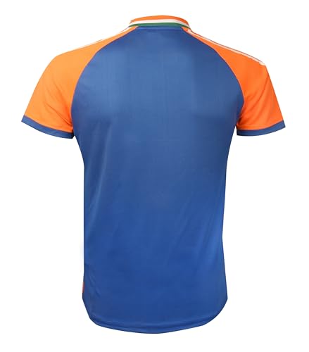 KNK Cricket India Jersey T20 WC 2024 Fan Supporter T-Shirt Cricket Team Uniform Kids to Adult