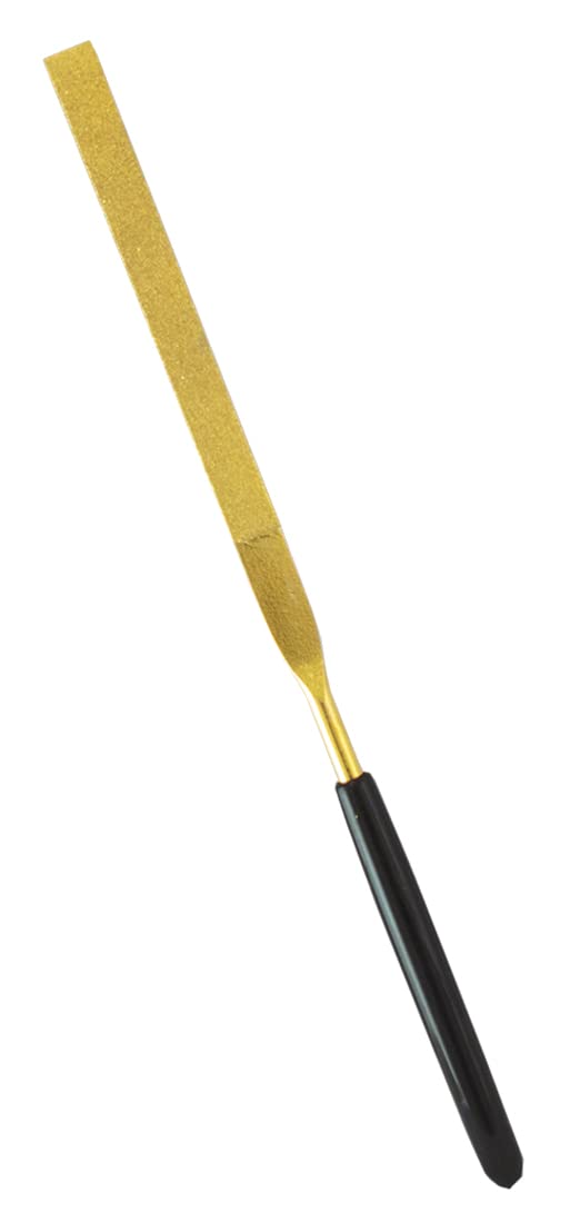 MineshimaI-200A Titanium Coated Diamond File #200 Flat Hobby Tool