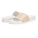 KARL LAGERFELD Paris Women's Shoes Flat Sandal, Natural/Bright White, 7