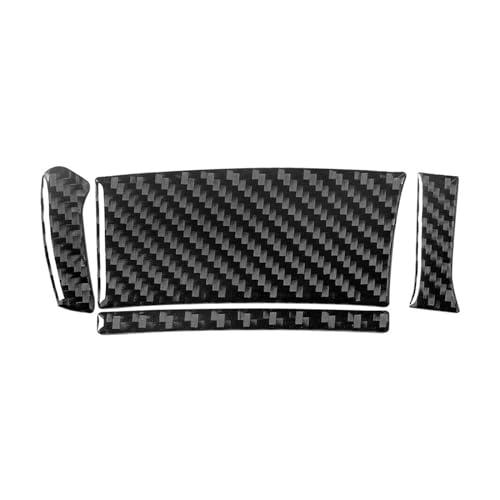 Moulures intérieures de tableau de bord conducteur en carbone pour berline G37 4 pièces