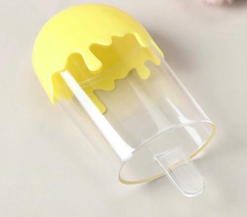 LIUBI Tarros de plástico para Dulces, Helados, para Bodas, Baby Showers, Fiestas de cumpleaños Infantiles, 12 Unidades