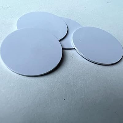 YARONGTECH NFC 215 Cards, NTAG215 NFC Round Cards NFC 215 Card Tag Compatible with TagMo and Amiibo and NFC Enabled Mobile Phones and Devices (10)