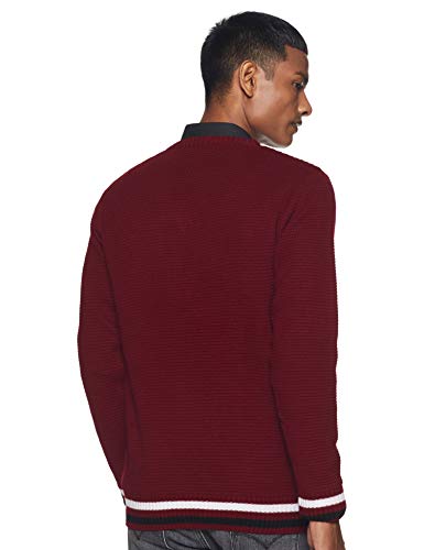 Image of Amazon Brand - Symbol Men's Acrylic Round Neck Casual Sweater
