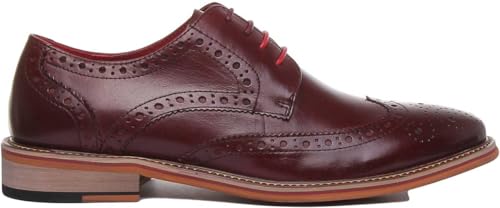 Dover Men's A-Black Wooden Effect Derby Sh Shoes2