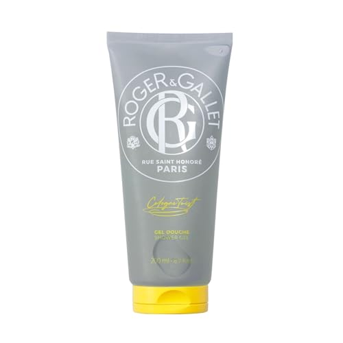Roger&Gallet – Gel Douche Cologne Twist 200ml – Aloe Vera – Base lavante 100% d’origine végétale – Mousse Onctueuse