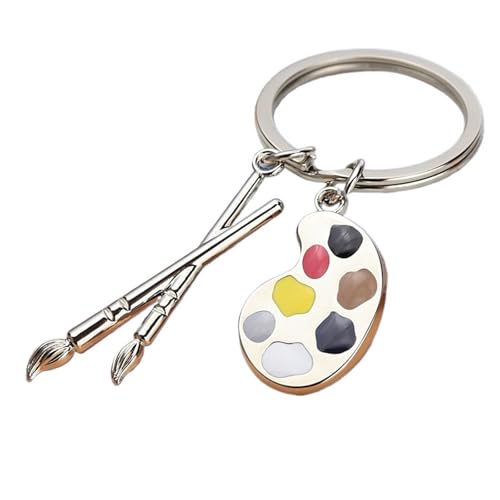 Porte-clés voiture de qualité supérieure avec pendentif palette chic