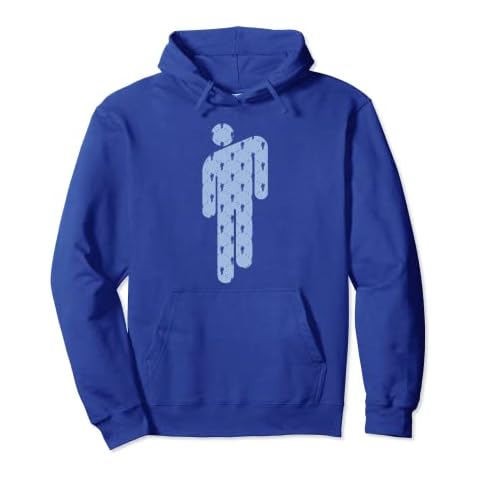 Billie Eilish Official Blue Blohsh Pullover Hoodie Cover