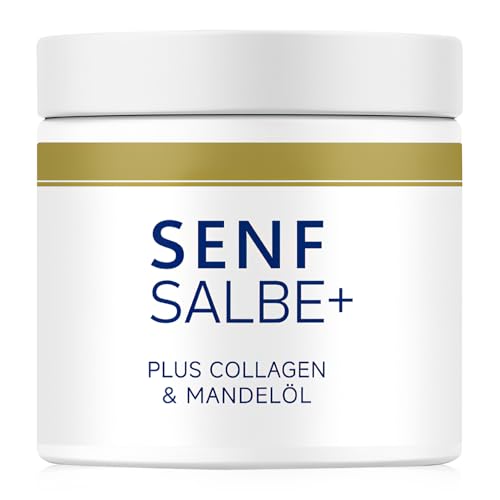 BSOON Senfsalbe Plus, Senfsalbe Intensive Feuchtigkeitspflege, Senfsalbe Gegen Cellulite, Massage Straffende Haut für Taille, Bauch, Oberschenkel und Gesäß