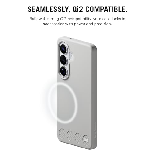 Image of DailyObjects Samsung Galaxy S26 Plus Stack Classic Magnetic Case Cover|Compatible with Magnetic|Camera & Body Protection | Shock /Scratch Proof| Dual Hybrid Protection | Wireless Charging - Slate Grey