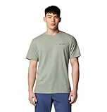 Columbia Thistletown Hills - Manga Corta para Hombre, Cantimplora Heather, Large