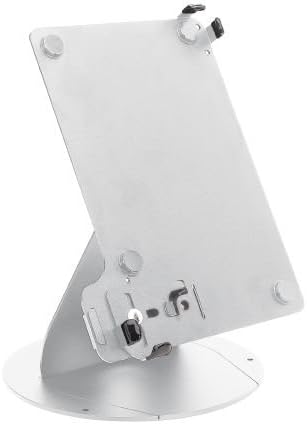 MMF Industries POS Lockable Tablet Stand for 9-10 Inch Tablets, White (TS10106)