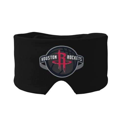 ヒューストンロケッツ アイマスク スリーピングアイマスク オールインクルーシブ アイマスク 耳当て 遮光 目隠し 安眠グッズ 圧迫感なし 丸洗い 暖かい 快適 軽量 通気性 収納便利 仮眠 ク昼寝 オフィス 飛行機 旅行用 男女兼用 1枚