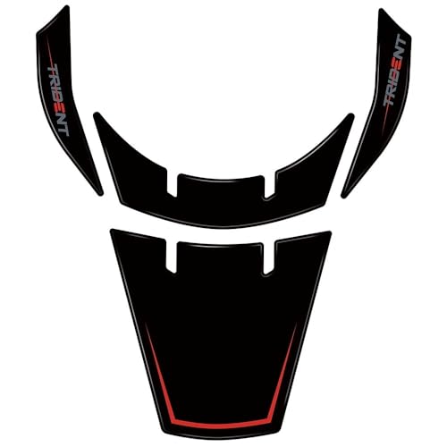 Protége-réservoirs moto gel 3D et kit d'autocollants de protection pour Trident 660 2023