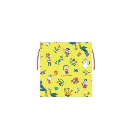 Amazon.co.jp: [マリモクラフト] 巾着 COJ-081 ライムグリーン サイズ