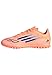 adidas Kids F50 Club Childrens Astro Turf Football Boots Orange/Blue 1 UK Child