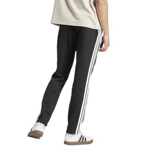 adidas Men's Essentials 3-Stripes Fleece Open Hem Pants3