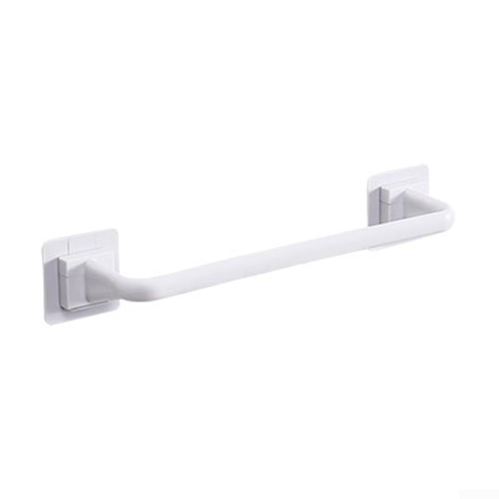 LMYSXAOZ Towel Bar with Enhanced Suction Technology for Bathroom Walls Designed Reliable Hold on Tiles Glass and Metal (White S)