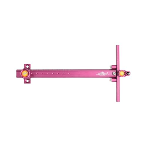 DeeRace Adjustable T-Shaped Archery Recurve Bow Sight 9 Inch Pink