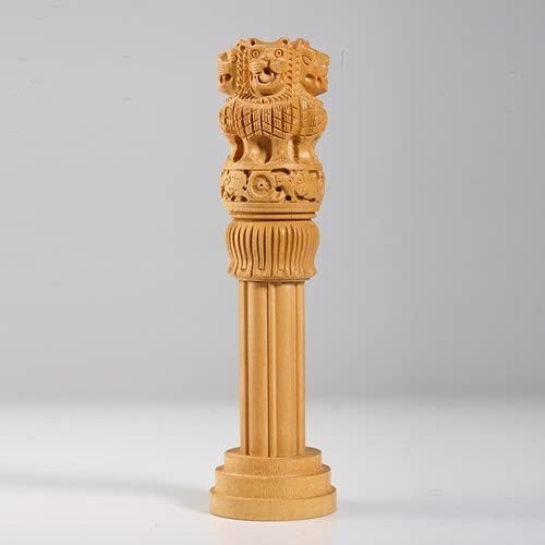 Buy RDK SON'S® Wooden Ashoka Stambh Ashoka Pillar Indian National