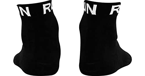 Meia Curta para Corrida Hupi - Running Pro Run Preto, Cor: Preto