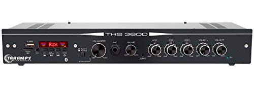 Amplificador Receiver Taramps THS 3600 Classe D Multi Canal 120 Watts RMS Módulo Amplificador Residencial Comercial