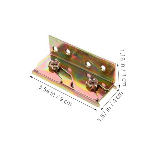 Supports de rail de invisibles kit de fixation vis connecteurs - 3