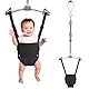 Baby-Tür-Jumper 6-18Monate (mit Türclip), elastischer Schwung Baby mit starker Feder und verstellbarer Riemen, tragbarer Türschwung für Kleinkinder mit Sicherheitsverriegelungsgur