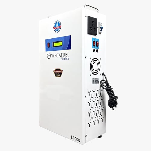 Image of L1000 Lithium Home Inverter 1000VA with 1280Wh LiFePO4 Battery | Up to 8 Hours Backup | Wall Mount Design | LED Display | Full 5 Year Product Warranty