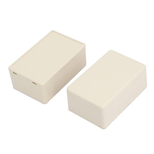 Aexit 70mmx45mmx29mm Debris Package Tool Storage and Management IP65 Junction Box Electric Project Enclosure Gray 2pcs Model:51as350qo475