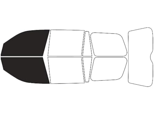 Rvinyl Window Tint Kit Compatible with Honda Pilot 2003-2008 - Front Precut Kit - 20%