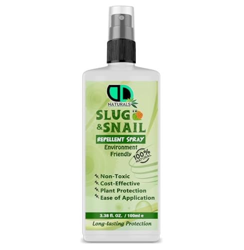 DD Teck Slug & Snail Max Repellent Spray | Kills & Repels Slugs & Snails Effectively | Quick & Easy Application | Natural Formula | | Long Lasting Protection| Home Garden & Plants (100ml Spray)