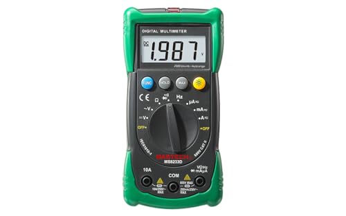 Multimètre de tension AC/DC MS8233D pour diagnostiquer rapidement vos pannes électriques
